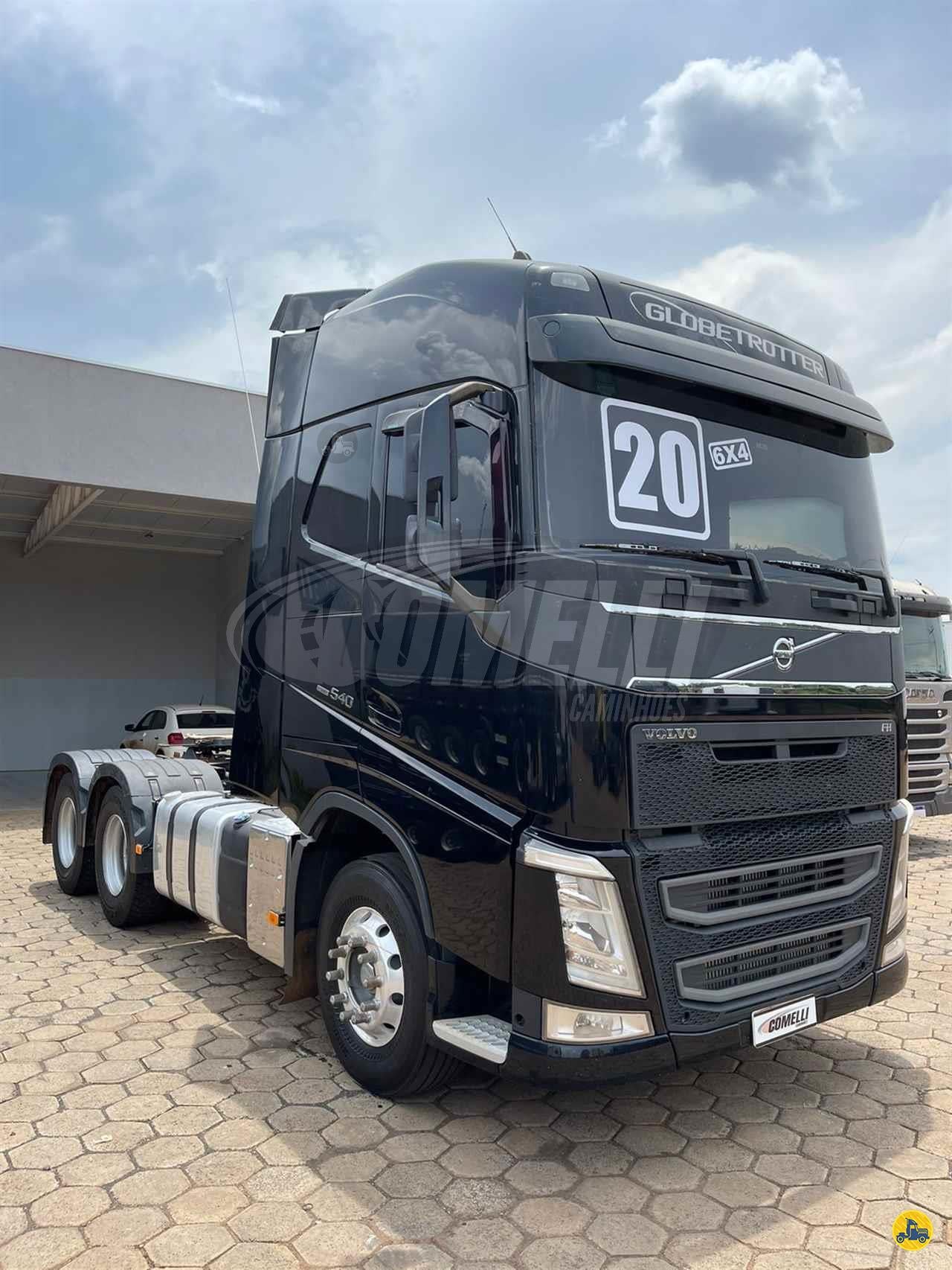 Marca/Modelo: Volvo FH 540 Ano/Modelo: 20/20 Tração: 6x4 molas Quilometragem: 338k Cor: Preta