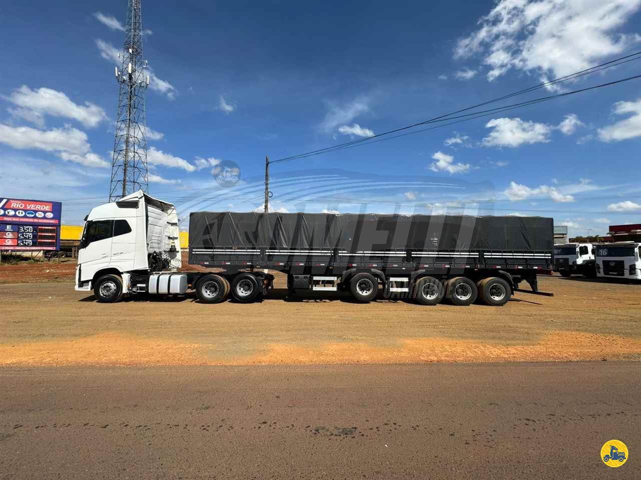 Marca/Modelo: Volvo/FH460  Ano/Modelo: 2018/2018  Tração: 6x2 molas  Cor: Branco  Quilometragem: 589k  Automático, Ar-co