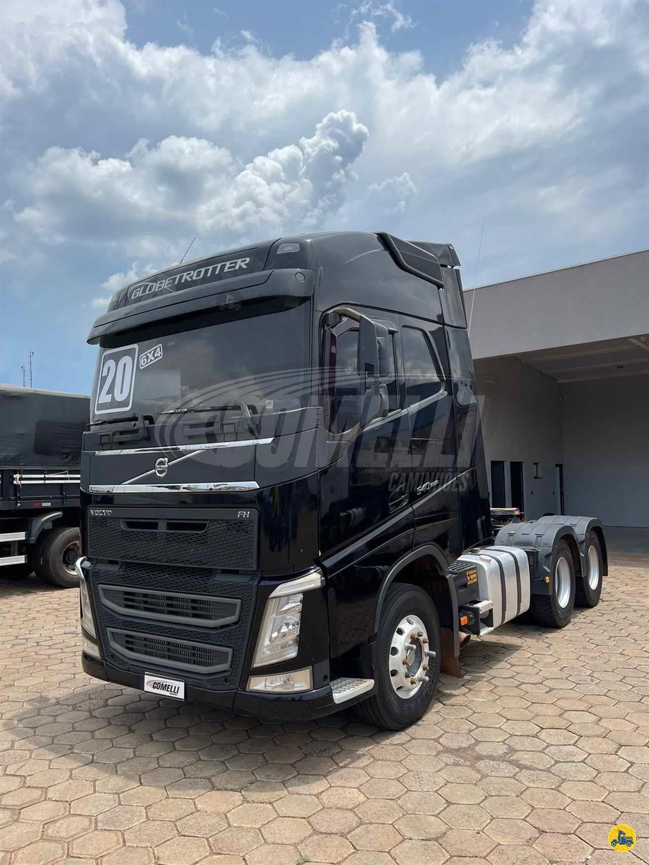 Marca/Modelo: Volvo FH 540 Ano/Modelo: 20/20 Tração: 6x4 molas Quilometragem: 338k Cor: Preta