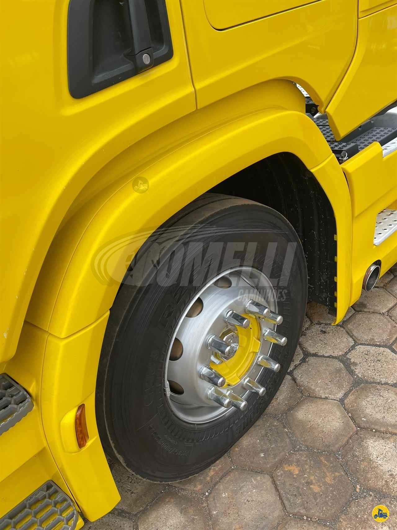 Marca/Modelo: Scania/R540  Ano/Modelo: 21/21  Tração: 6x4 molas  Quilometragem: 286k  Cor: Amarelo  Com Retarder, Gelade