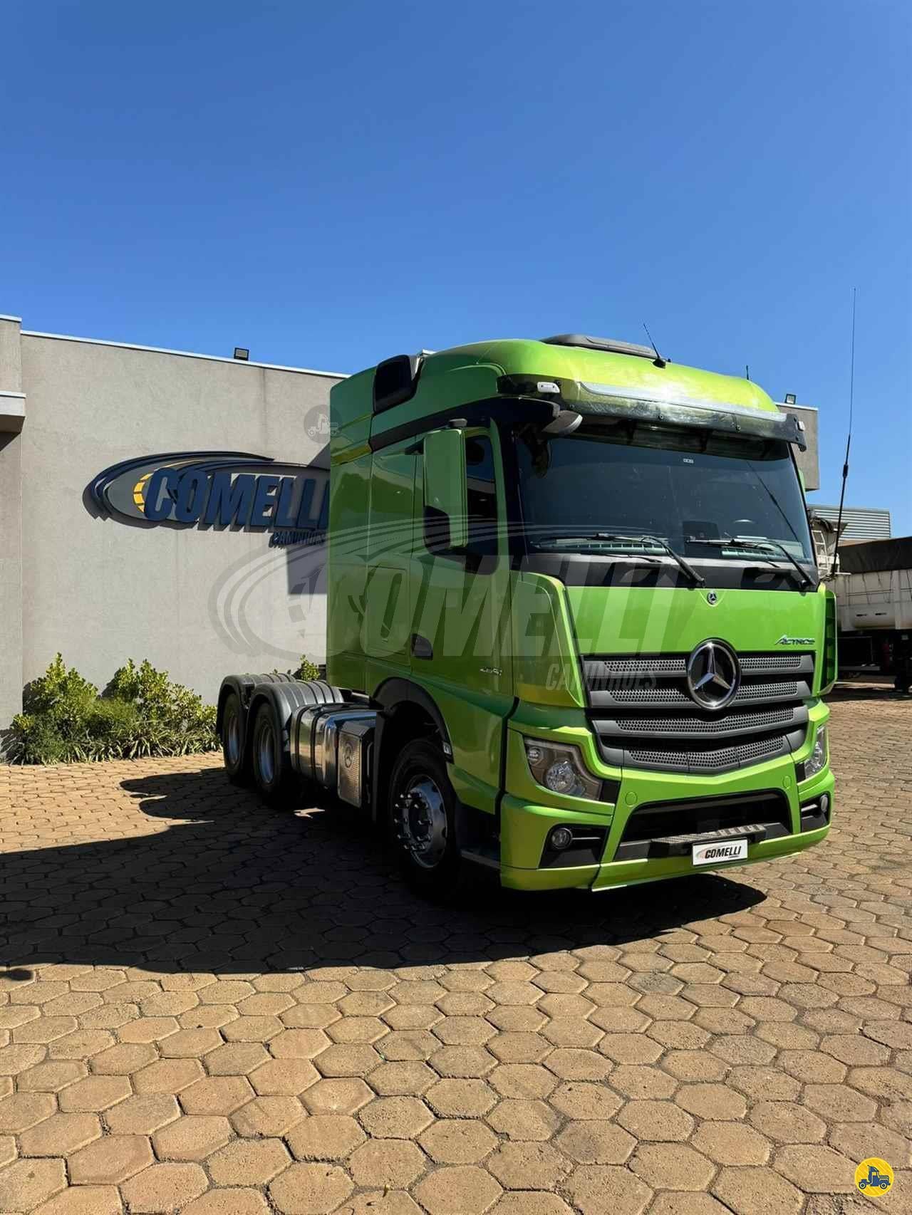 Marca/Modelo: Mercedez benz MB2651/ Ano/Modelo: 22/22 Tração: 6x4 molas Quilometragem:183k Cor: Verde