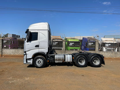 Marca/ Modelo: IVECO/S-WAY 480 Ano/Modelo: 2023/2024 Quilometragem: 80k (trabalhando) Tração: 6x2